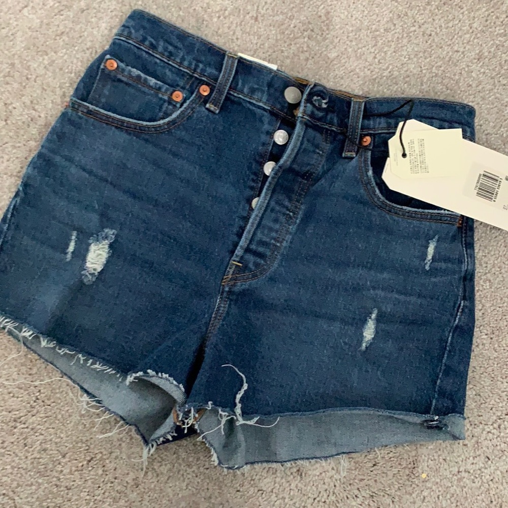 Levi rib cage shorts